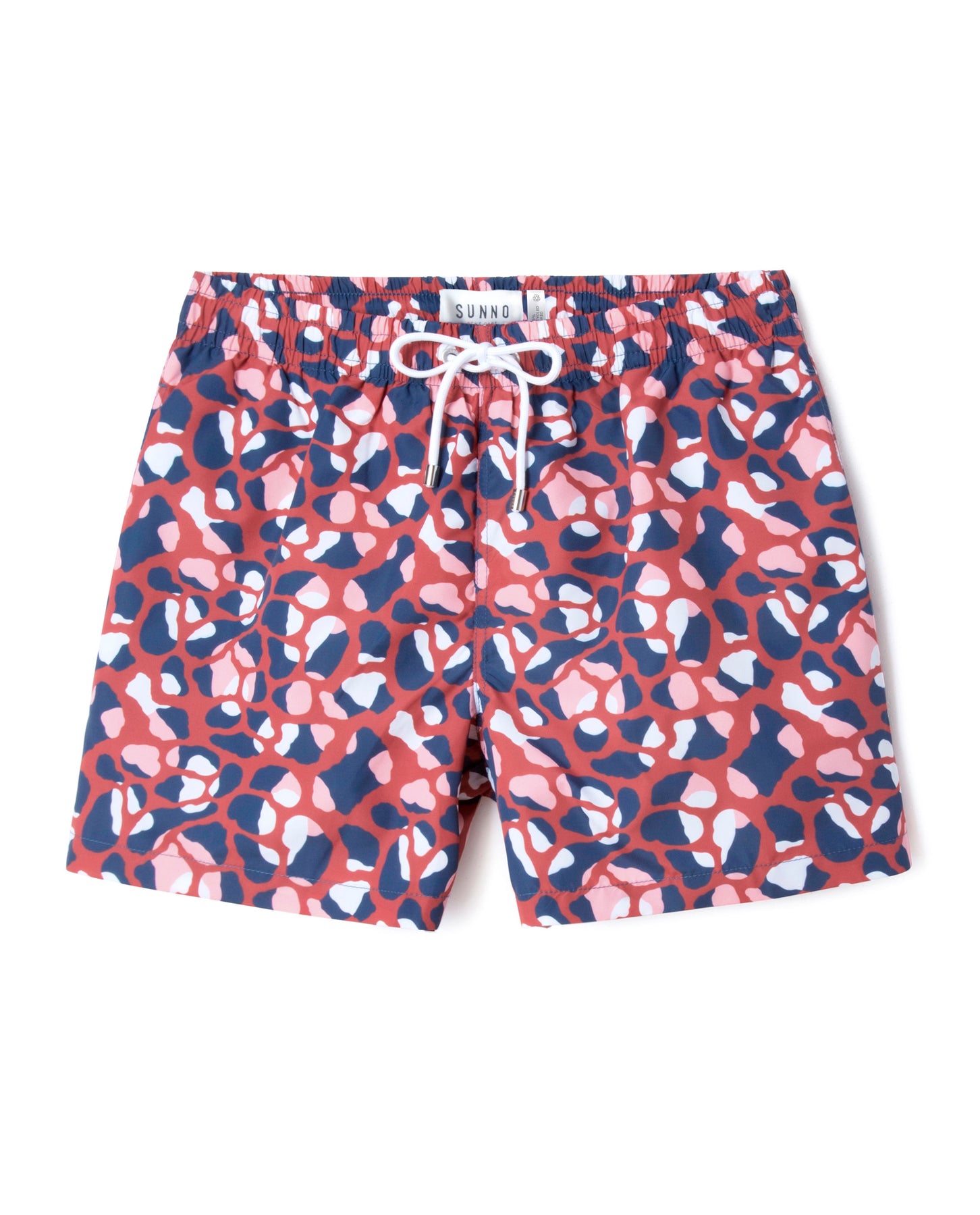 Multicolor Recycled Fabric Swim Short | Sunno by Bene Cape – SUNNO BY ...